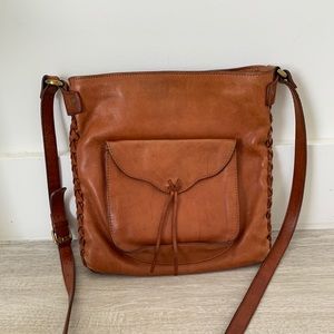 Madewell Brown Leather Crossbody Bag